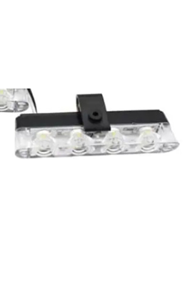 Set of 4 strobe lights with 4 blue LEDs and remote control - 3