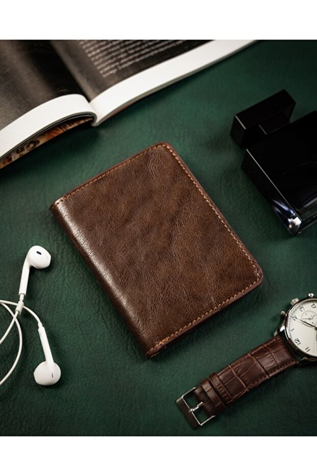 Solid leather document case - 3