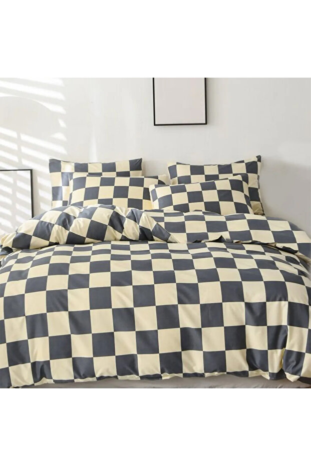 Single Duvet Cover Set 160X220Cm | 2 Pillowcases | Fitted Sheet 120X200+30