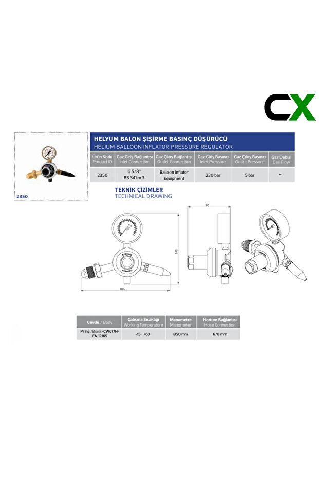 Helyum Uçan Balon Set - 4