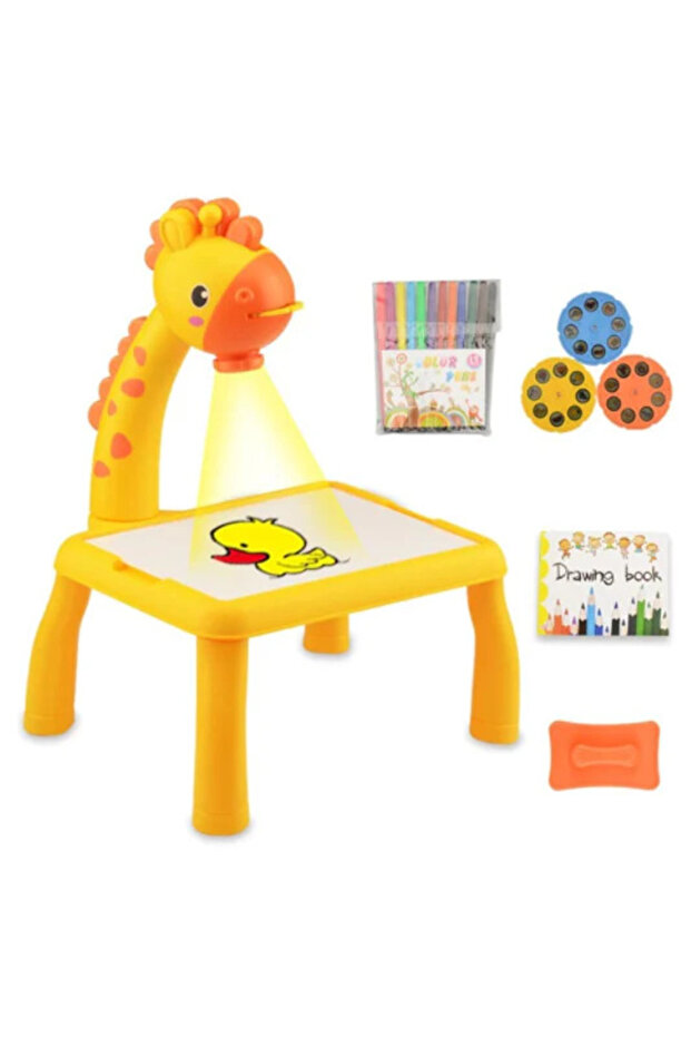 Drawing table with projector and slides 25 cm - 1