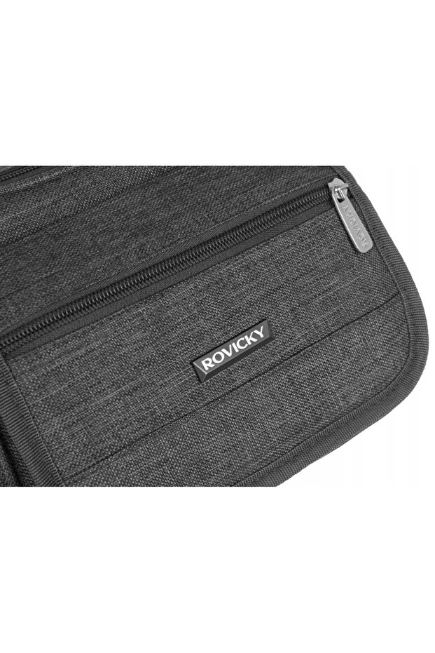 Practical men's polyester messenger bag - Rovicky - 5