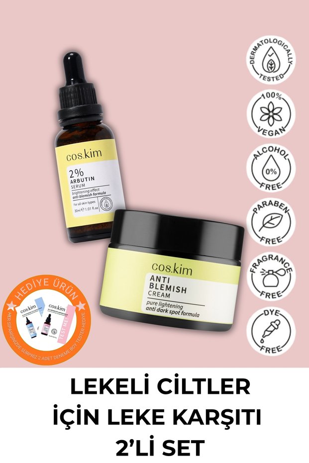 Skin Tone Equalizing, Pore Tightening, Blemish Reducing Care Set