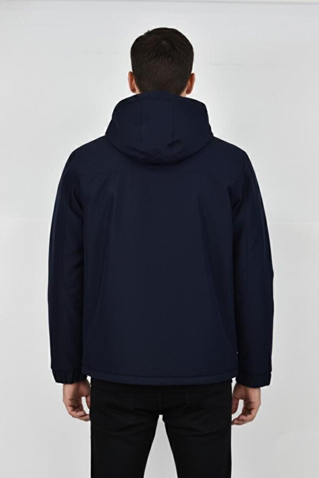 Erkek Kapüşonlu Spor Mont Regular Fit 3013 BGL-ST04908 - 6