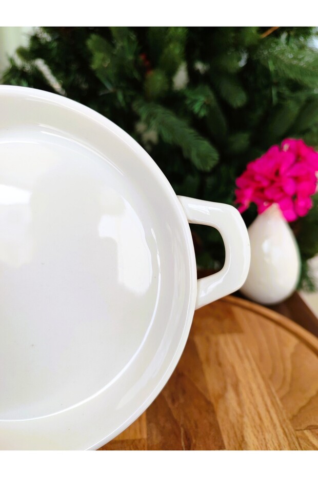 Petit Concept Yuvarlak Kulplu Tabak - 1 ADET - 5