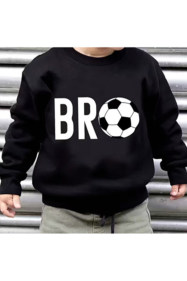 سويت شيرت للأطفال 3 خيوط قطنية BRO
