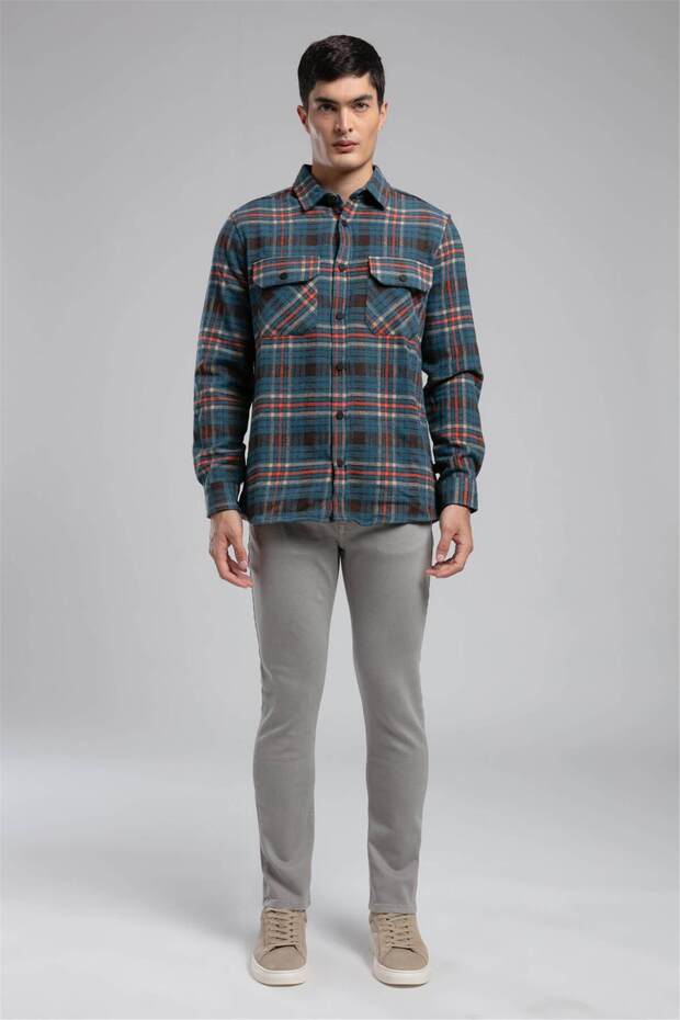 Jagger nd 2 men's slim straight fit regular waist woven trousers straight leg white