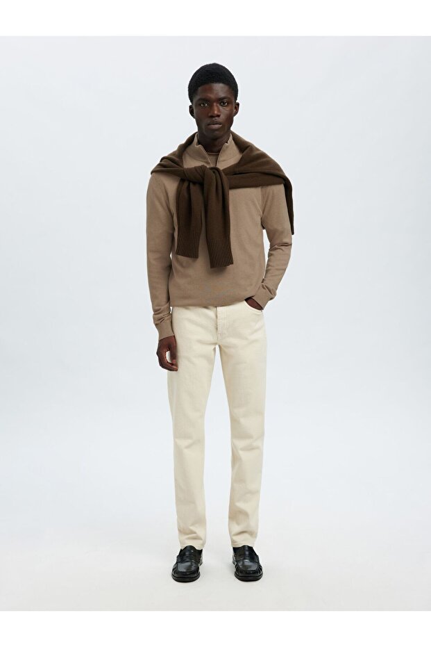 Strickpullover Half-zip - 6