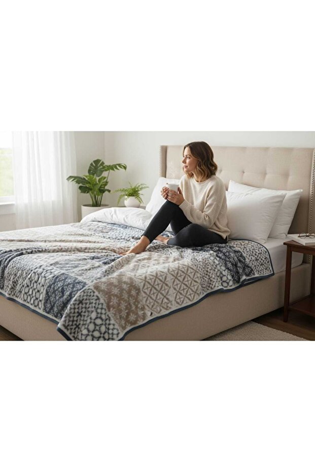 Lüks Peluş Battaniye - 1