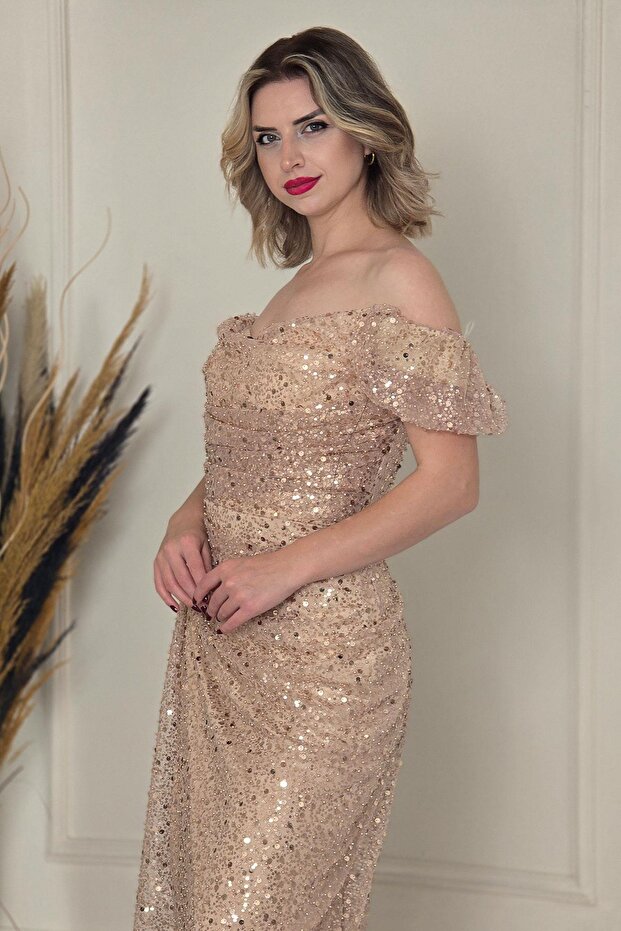 Gold PULLU ABİYE 6113 - 5