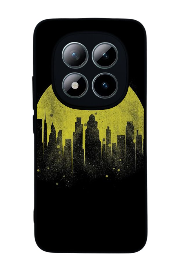 Redmi Note 15 Pro 4g Compatible Printed , Matte Black, Soft Silicone, Protective, Shock Absorbing Cover, Case