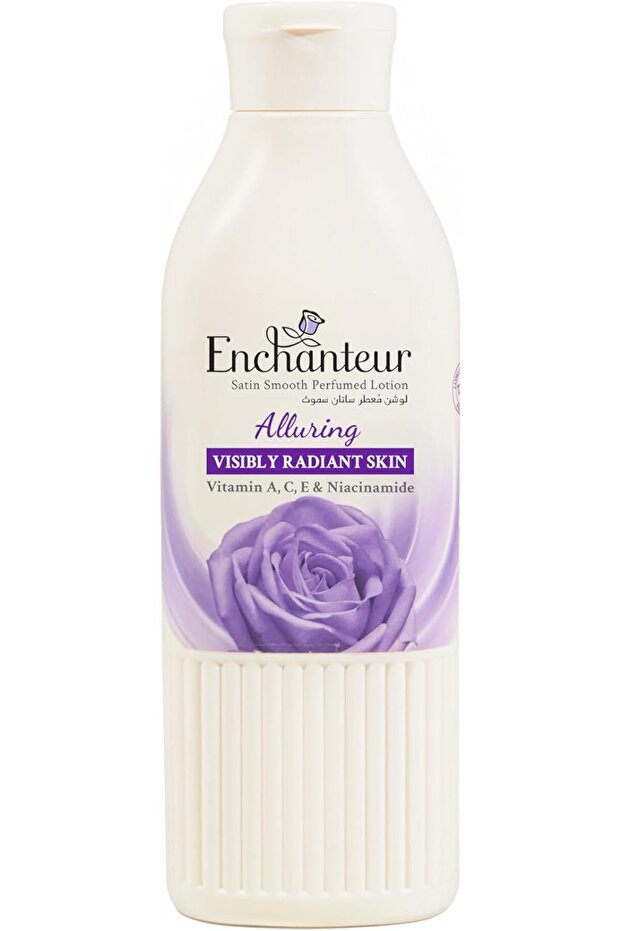 Alluring Satin Smooth Perfumed Body Lotion - 250ml | With Aloe Vera & Olive Butter | Silk