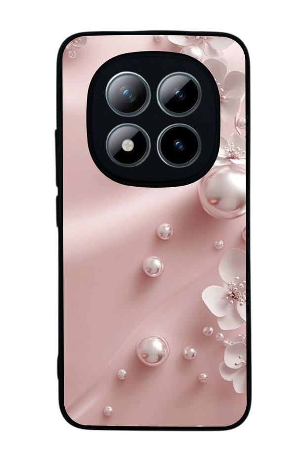 Redmi Note 15 Pro 4g Compatible Printed , Matte Black, Soft Silicone, Protective, Shock Absorbing Cover, Case