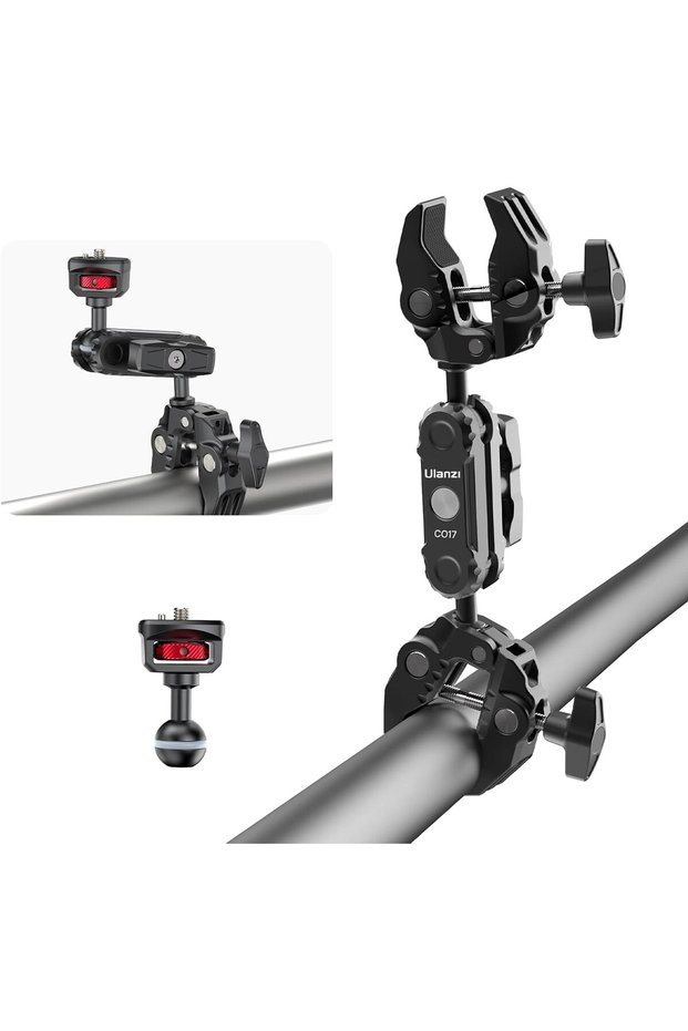 Super Clamp Double Camera Clamp with 1/4" Adapter (CO17)