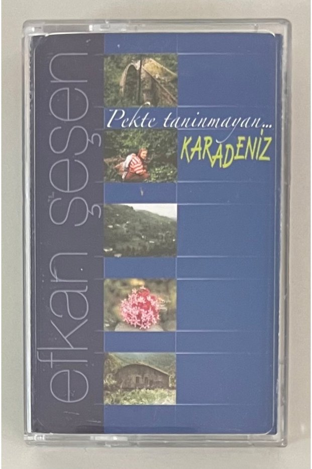 Efkan Şişen Pekte Unidentified Black Sea Cassette (Original Period Edition Cassette)