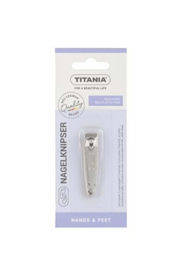 مقص أظافر صغير، فضي - 1