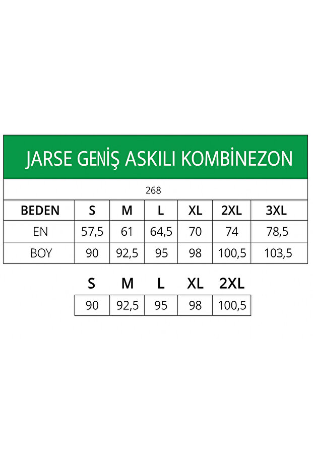 Ceylanoğlu Jarse Kombinezon 3'lü %100 Pamuk - 3