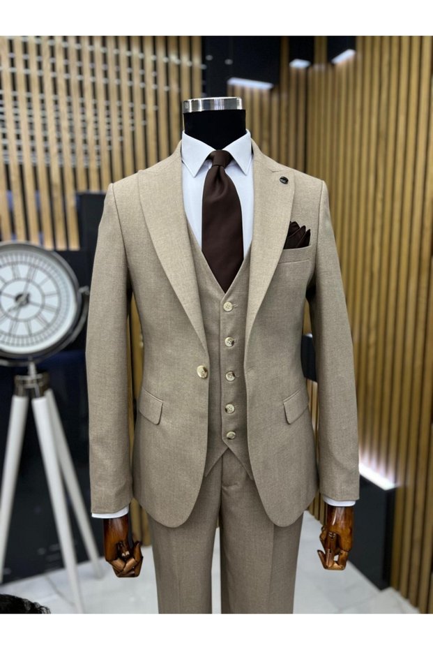 Tailor Ayhan Vest Suit – Slimfit, Please Choose 1 Size Larger.