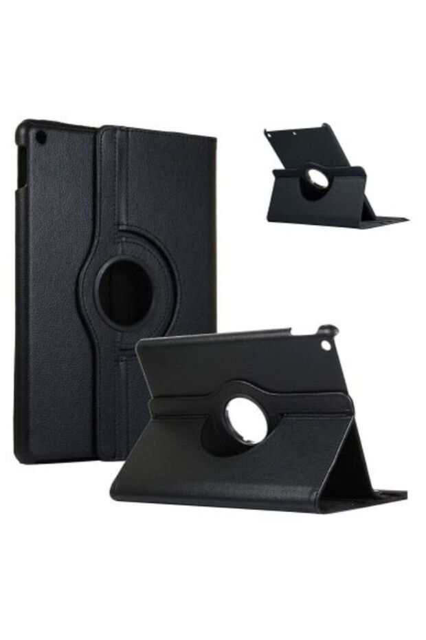Rotating PU Leather Case for iPad Pro 12.9-inch (1st & 2nd Gen) - Black