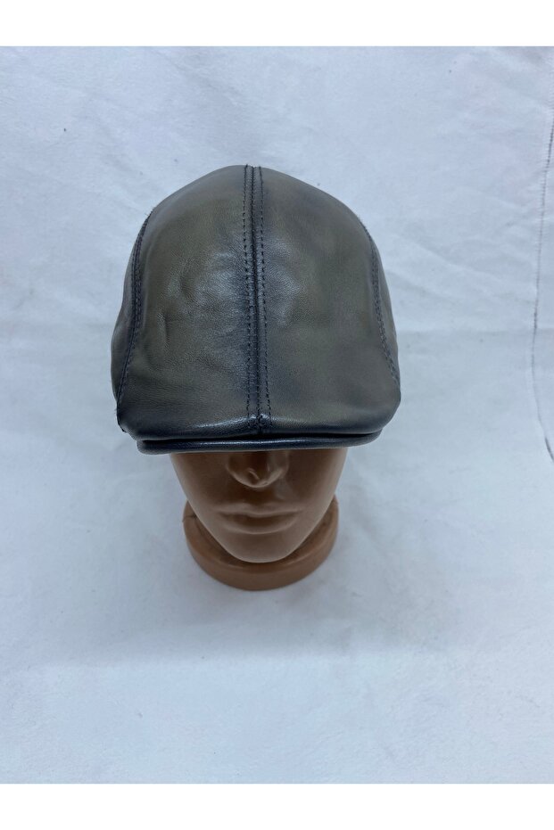 DERİ KASKET ŞAPKA - 2