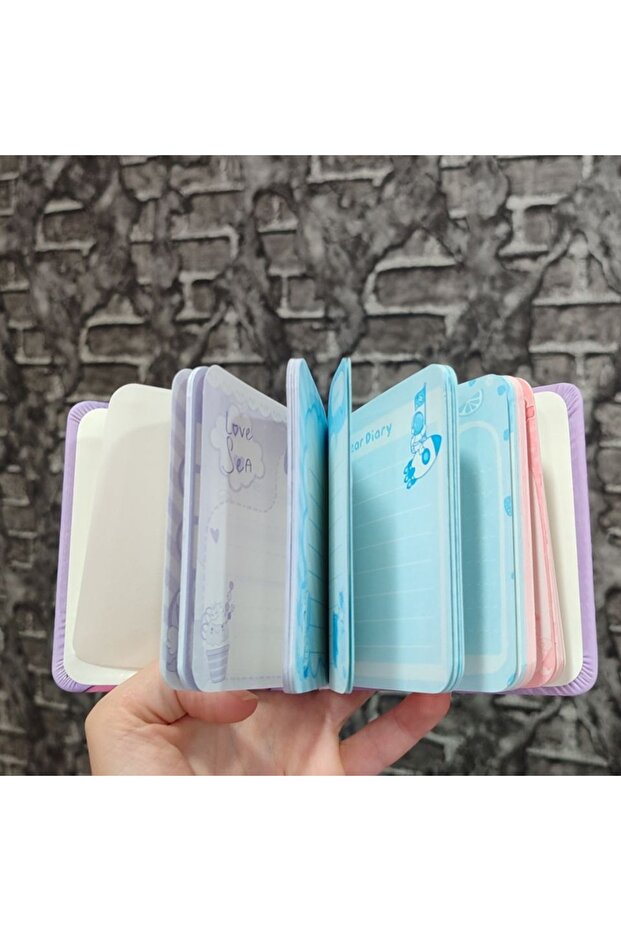 1 دفتر ملاحظات منقوش بتصميم ستيتش - 3