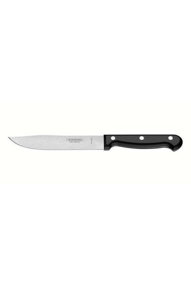 Tramontina Ultracorte 6 Inches Kitchen Knife with Stainless Steel Blade and Black Polypropylene Handle