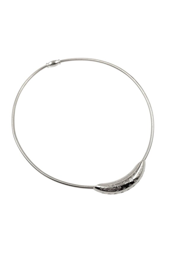 Lv Brand Series Vip Silver Necklace