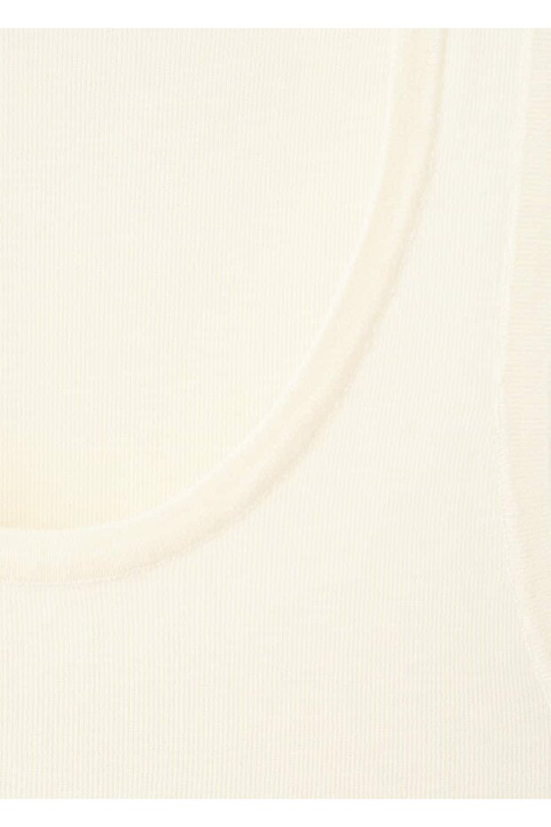 Yün karışımlı triko bluz - 6