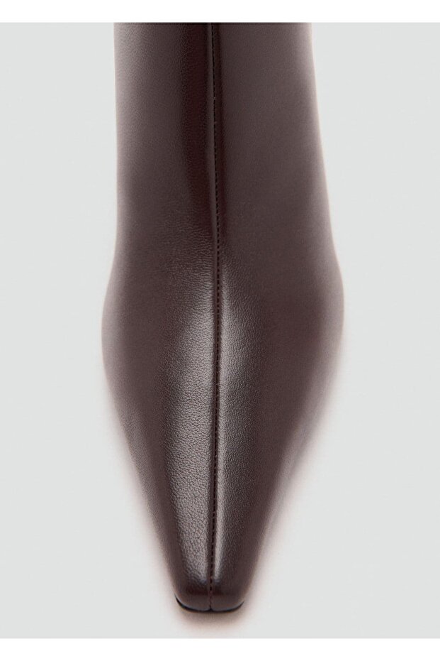 Ucu sivri deri yarım bot - 5
