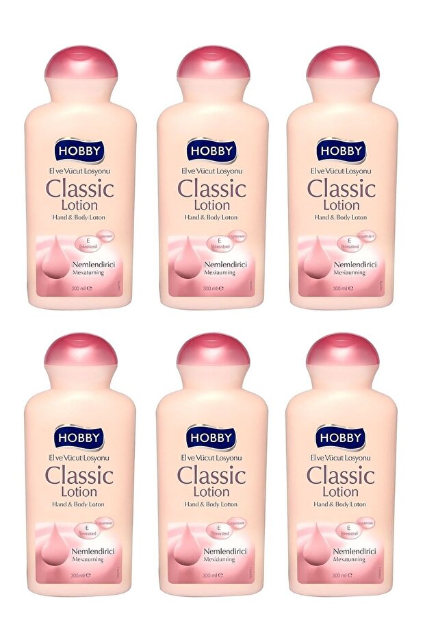 Classic Hand Body Lotion 300 ml X 6 Pieces