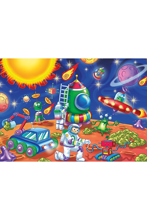 24 Parça Jumbo Puzzle - Space Explorers - 2