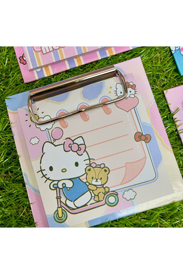 Hello Kitty Cat Secretary Note Paper Block Note Memo Pad Cube Note School Office Necessities Gift