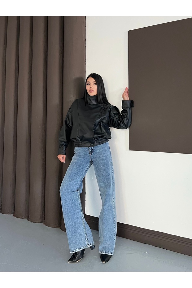 AYLA DERİ CEKET - 6