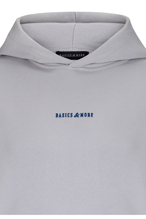 Світшот з капюшоном Gri Basic - 2