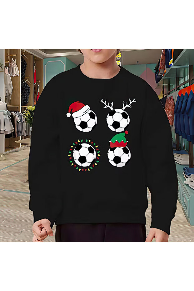 Sweatshirt Children's 3 Thread Cotton Football