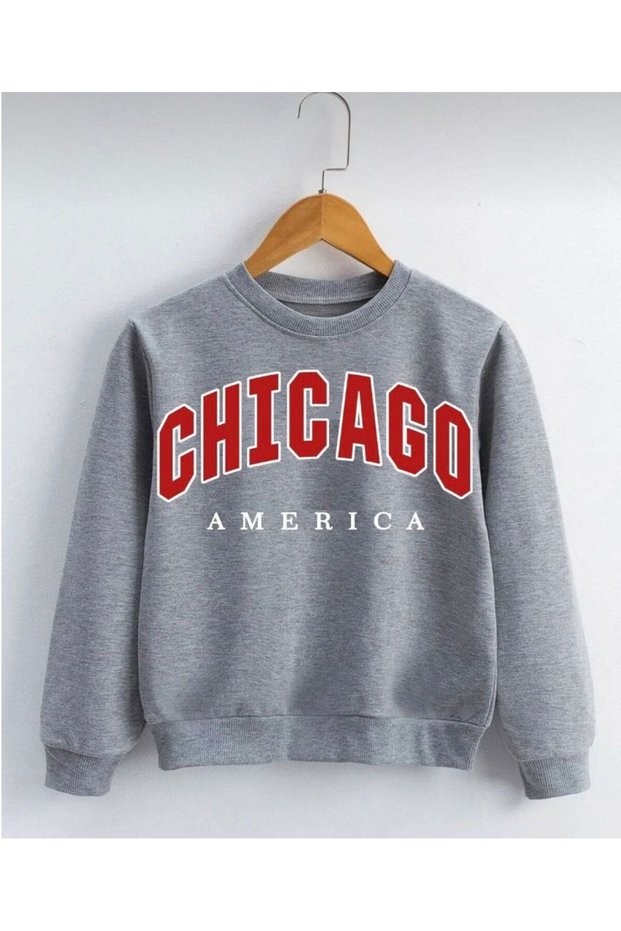 Boys' Chicago America Printed Sweatshirt