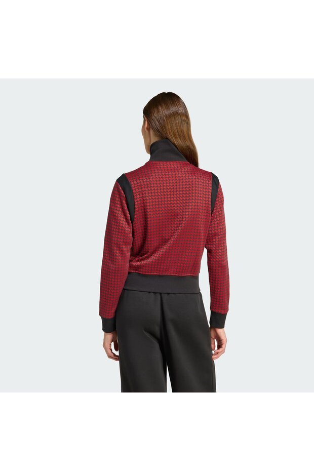 Houndstooth Kadın Sweatshirt - 2