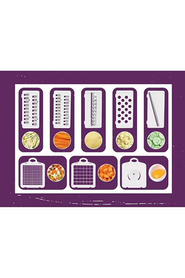 Multifunctional vegetable chopper with container - 2