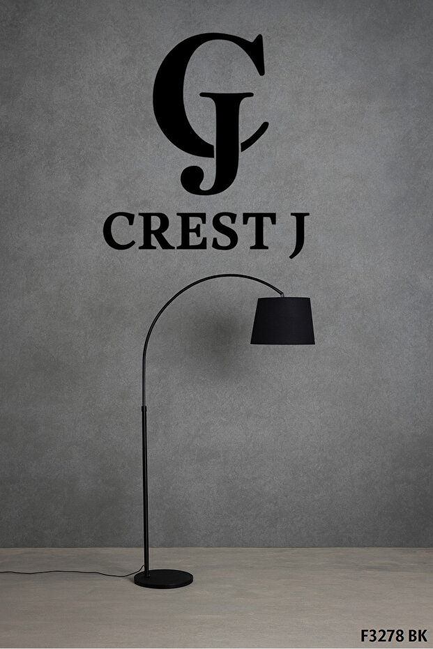 Black corner lampshade - 2