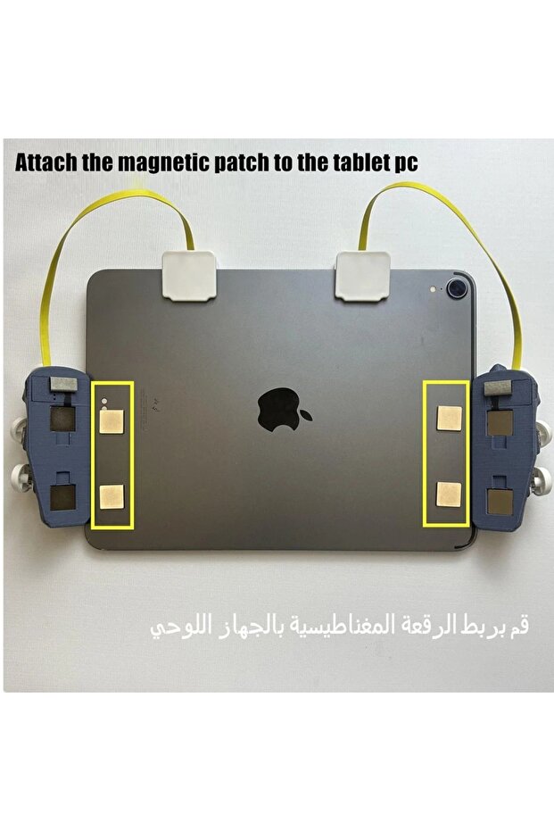 FV8 Magnetic Controller with 8 High-Sensitivity Buttons and Turbo Secure Mount; Compatible with All iPads - 3