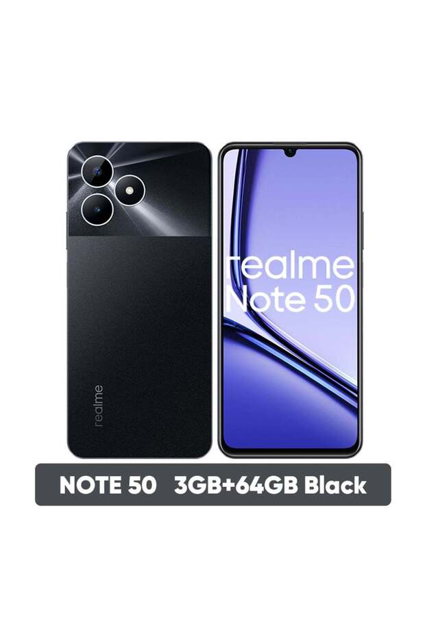 Note 50 Dual SIM Midnight Black 3GB RAM 64GB 4G - International Version