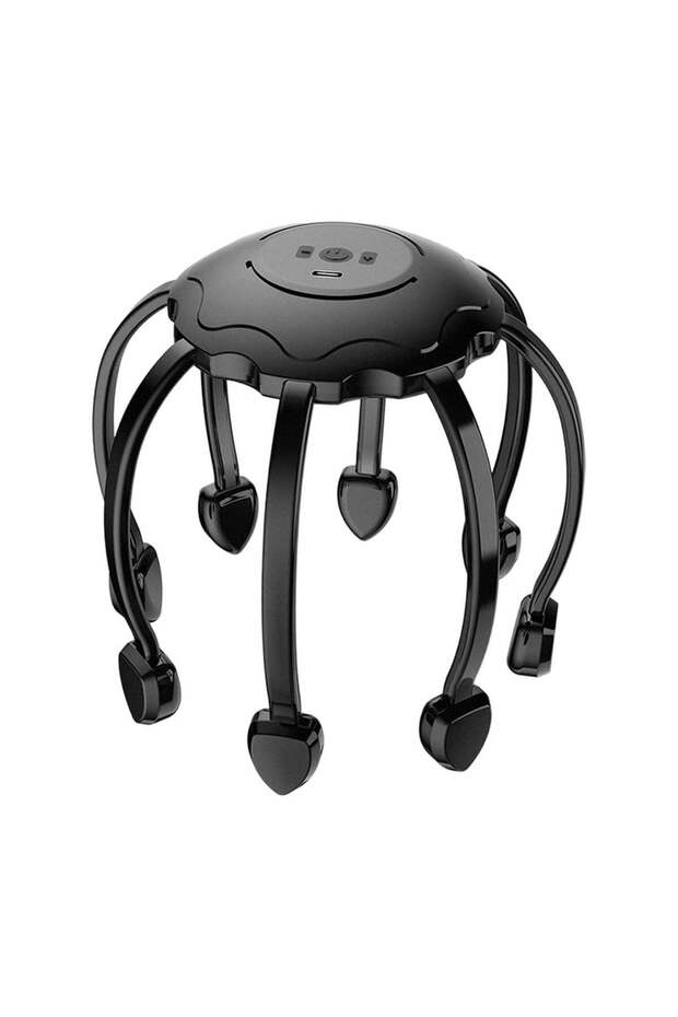 Electric Scalp Massager - Octopus 8-Claw 360° Cordless Head Massager