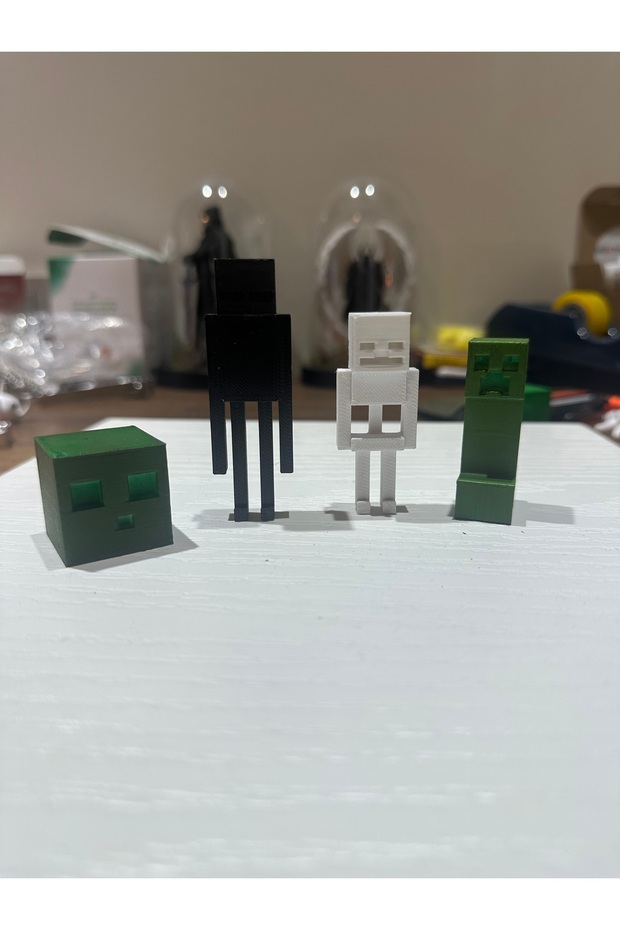 MİNECRAFT SET (CREPEER+İSKELET+ENDERMAN) - 4