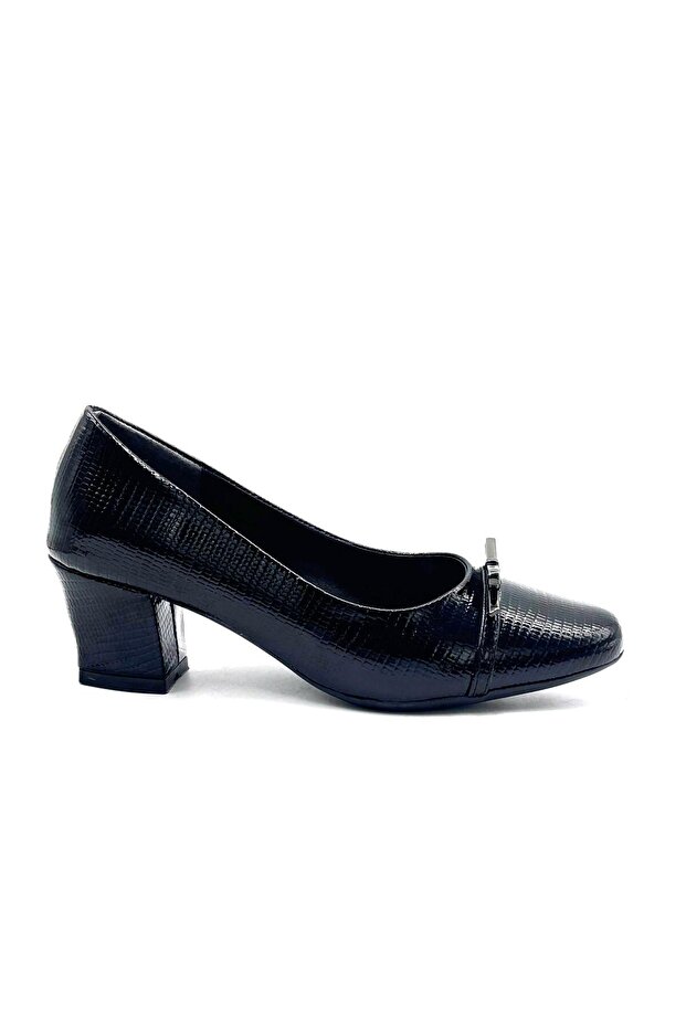 Piri Piri Short Heeled Women's Shoes Black