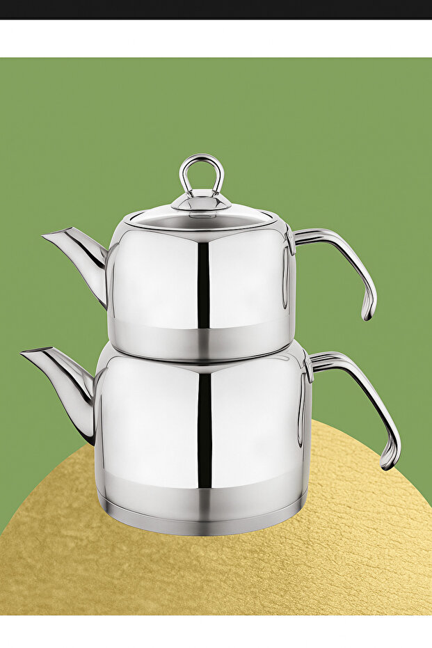 SARA MAXİ BOY ÇELİK ÇAYDANLIK SERİSİ - 1