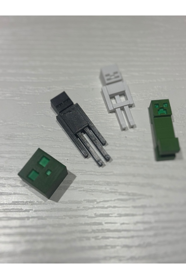 MİNECRAFT SET (CREPEER+İSKELET+ENDERMAN) - 2