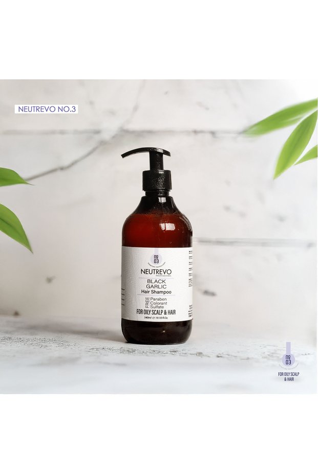 BLACK GARLIC Hair Shampoo,شامبو الثوم الأسود