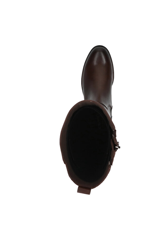 Women's boots 9 25525 45-DARK BROWN-39 - 5