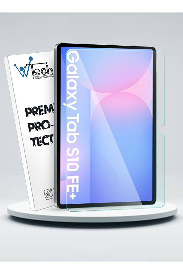 Samsung Galaxy Tab S10 FE Plus 13.1 5G 2025 Premium Series Curved Edges Full Tempered Glass Clear