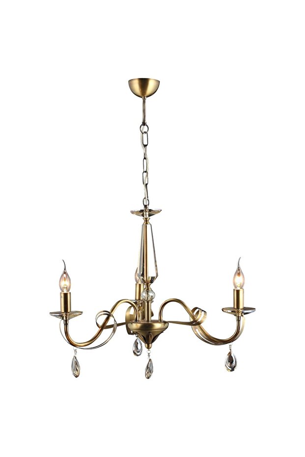 Lucea Castro 3'lü Eskitme E14 Avize - 1